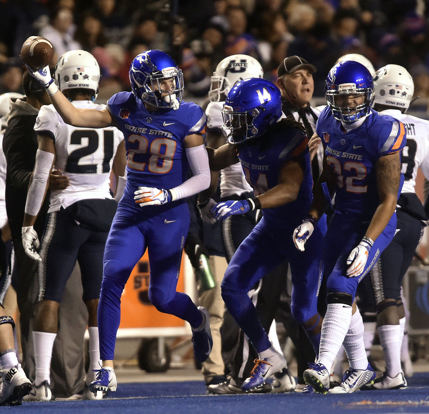 Football - Utah State Vs. Boise State